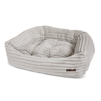 Luna Grey Napper Dog Bed by Jax & Bones