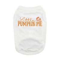 Little Pumpkin Pie Dog Shirt