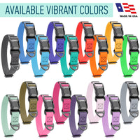 Biothane Waterproof Dog Collar - Magnetic Quick Release Buckle