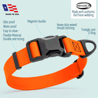 Biothane Waterproof Dog Collar - Magnetic Quick Release Buckle
