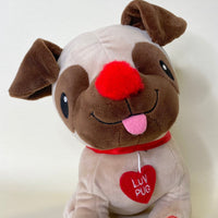 MEDIUM Hearts, Love & Candy Dog Toys: Squeak & NO SQUEAK