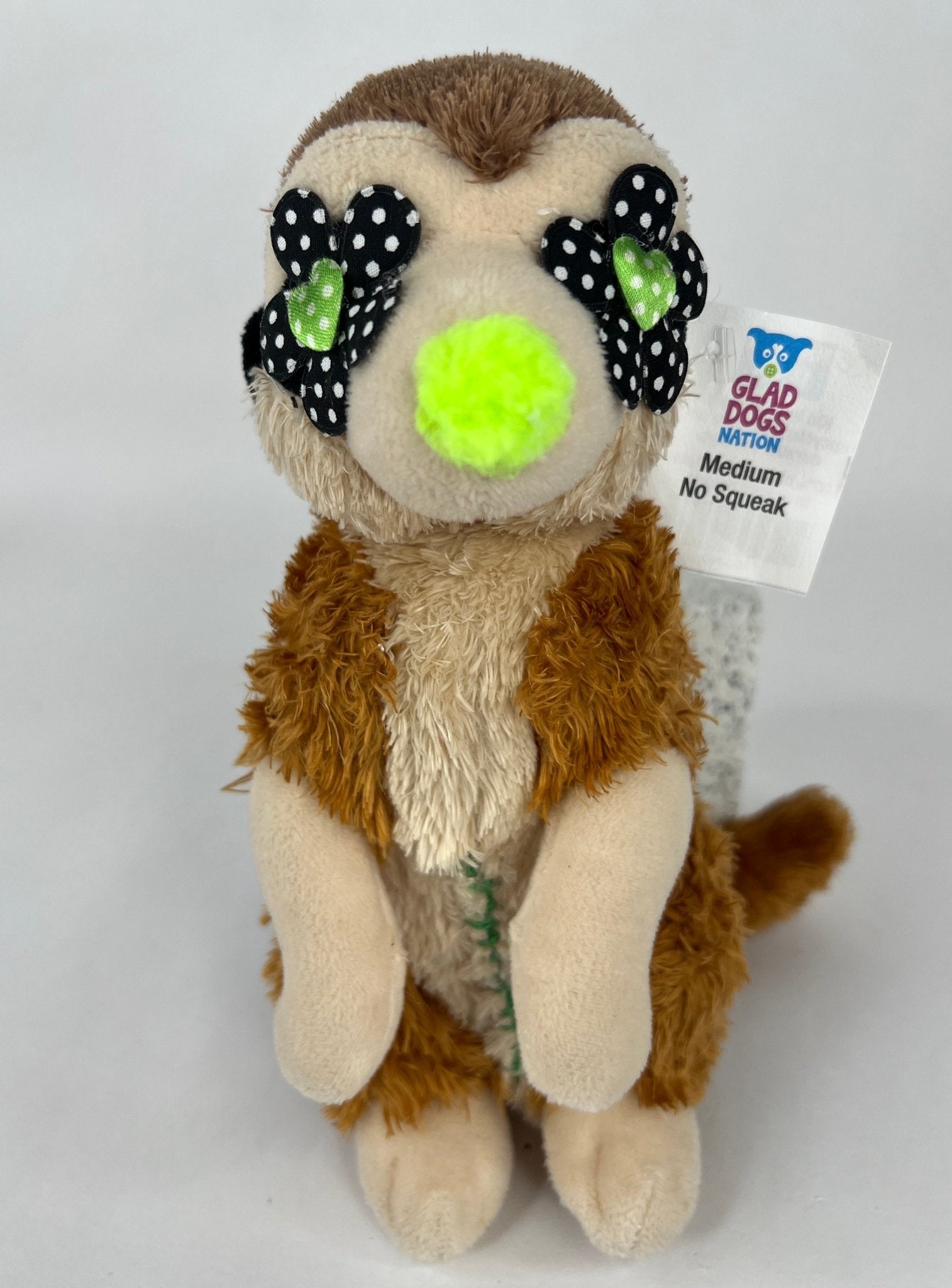 Medium NO SQUEAK Plush Dog Toys - Dogs 20-50 lbs
