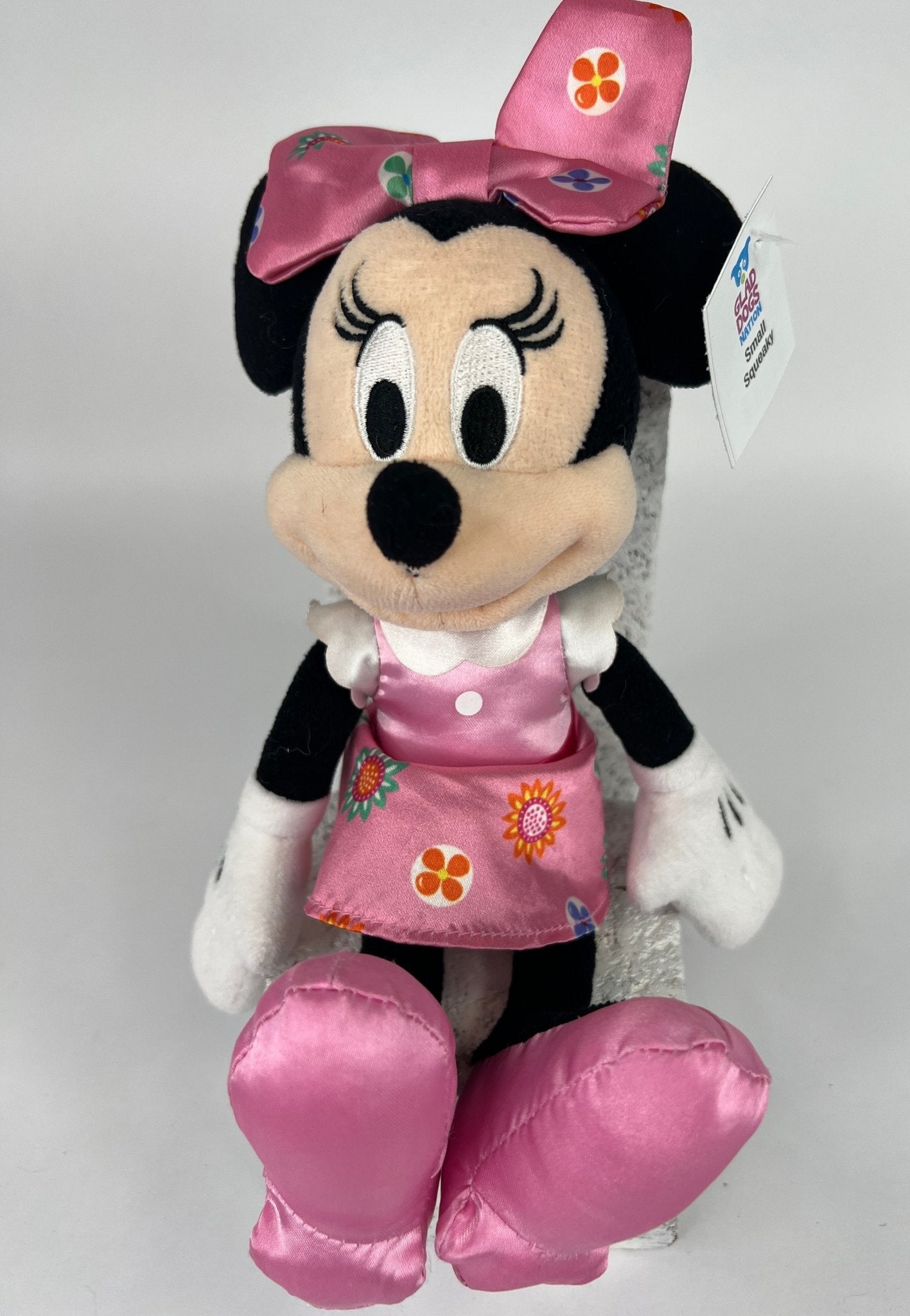 Minnie Mouse Stuffed Dog Toys: Squeak & NO Squeak, All Sizes