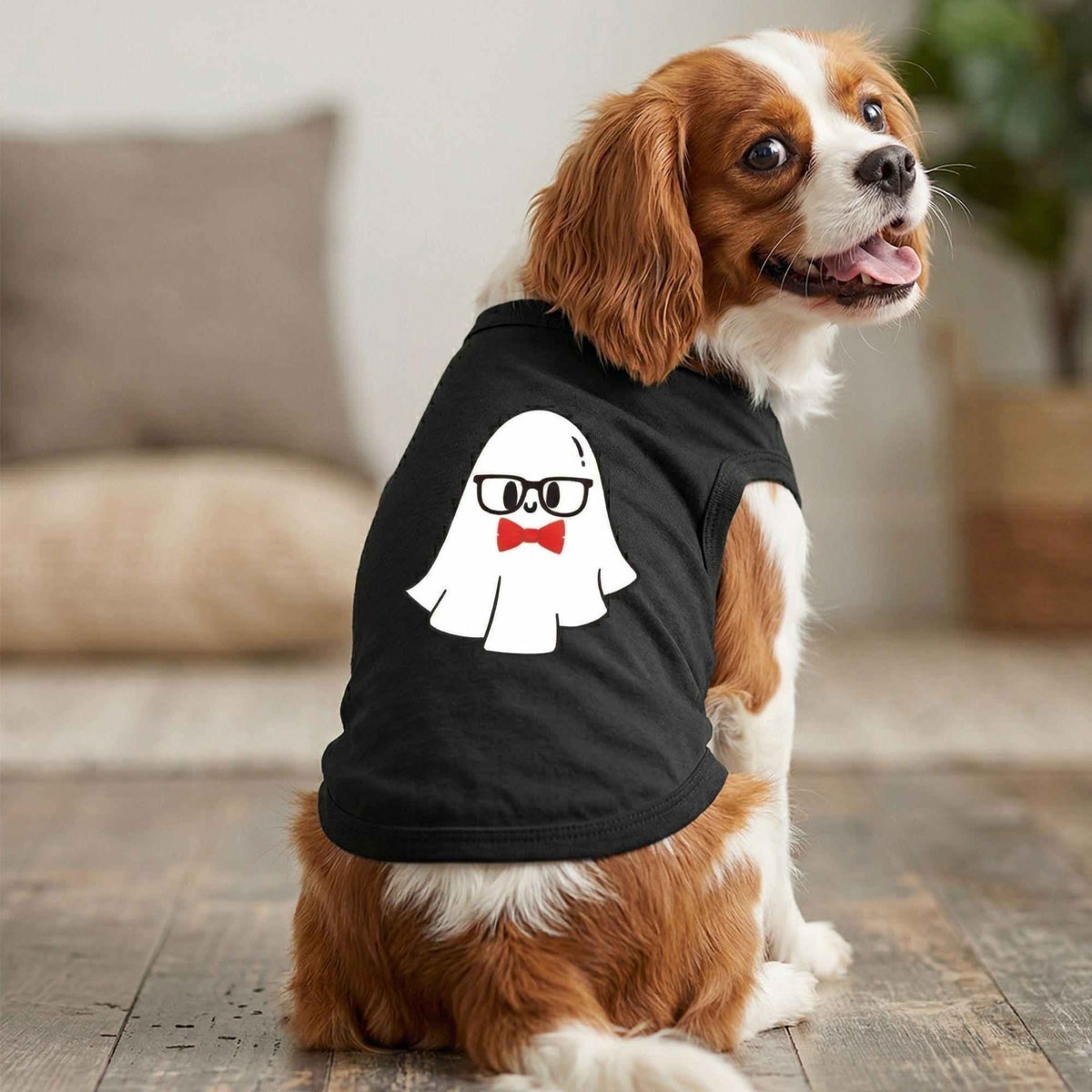 Nerdy Ghost Dog Shirt