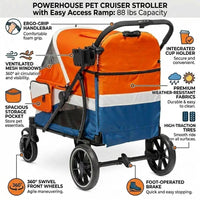 Powerhouse Pet Cruiser Stroller with Ramp