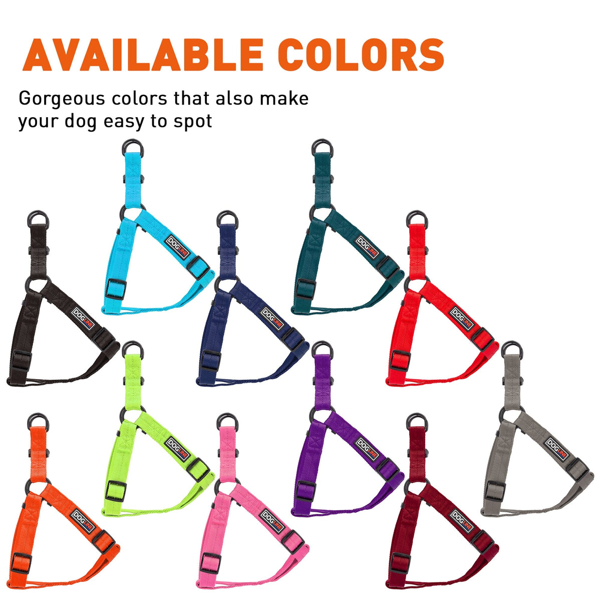 Nylon Step-In Pet Harness