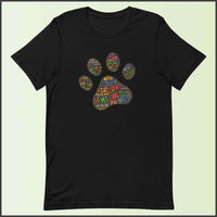 Spay and Neuter Paw Print Unisex T-shirt
