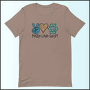 Peace Love Adopt Unisex T-shirt