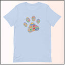 Spay and Neuter Paw Print Unisex T-shirt
