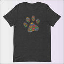 Spay and Neuter Paw Print Unisex T-shirt