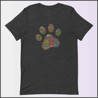 Spay and Neuter Paw Print Unisex T-shirt