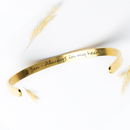 personalized Pet Memorial cuff Bracelet gold custom name Always in my heart text with paw print