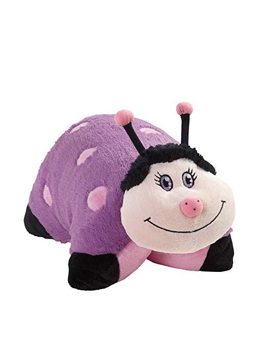 Pillow Pals Squeaky Stuffed Dog Toys: M, L & XL