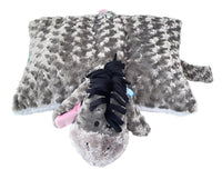 Pillow Pals Squeaky Stuffed Dog Toys: M, L & XL