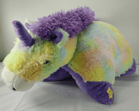 Pillow Pals Squeaky Stuffed Dog Toys: M, L & XL