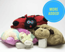 Pillow Pals Squeaky Stuffed Dog Toys: M, L & XL