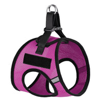 York Mesh Pet Harness  - 2 Hook & Loop Patch Fasteners