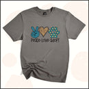 Peace Love Adopt Unisex Youth T-shirt