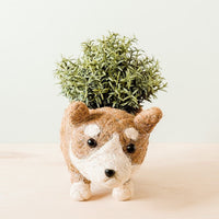 Corgi Succulent Pot - Handmade Planters | LIKHÂ