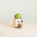 Dog Succulent Planter - Animal Head Plant Pot | LIKHÂ