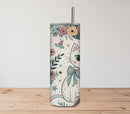 Cats, Flowers & Moon Tumbler
