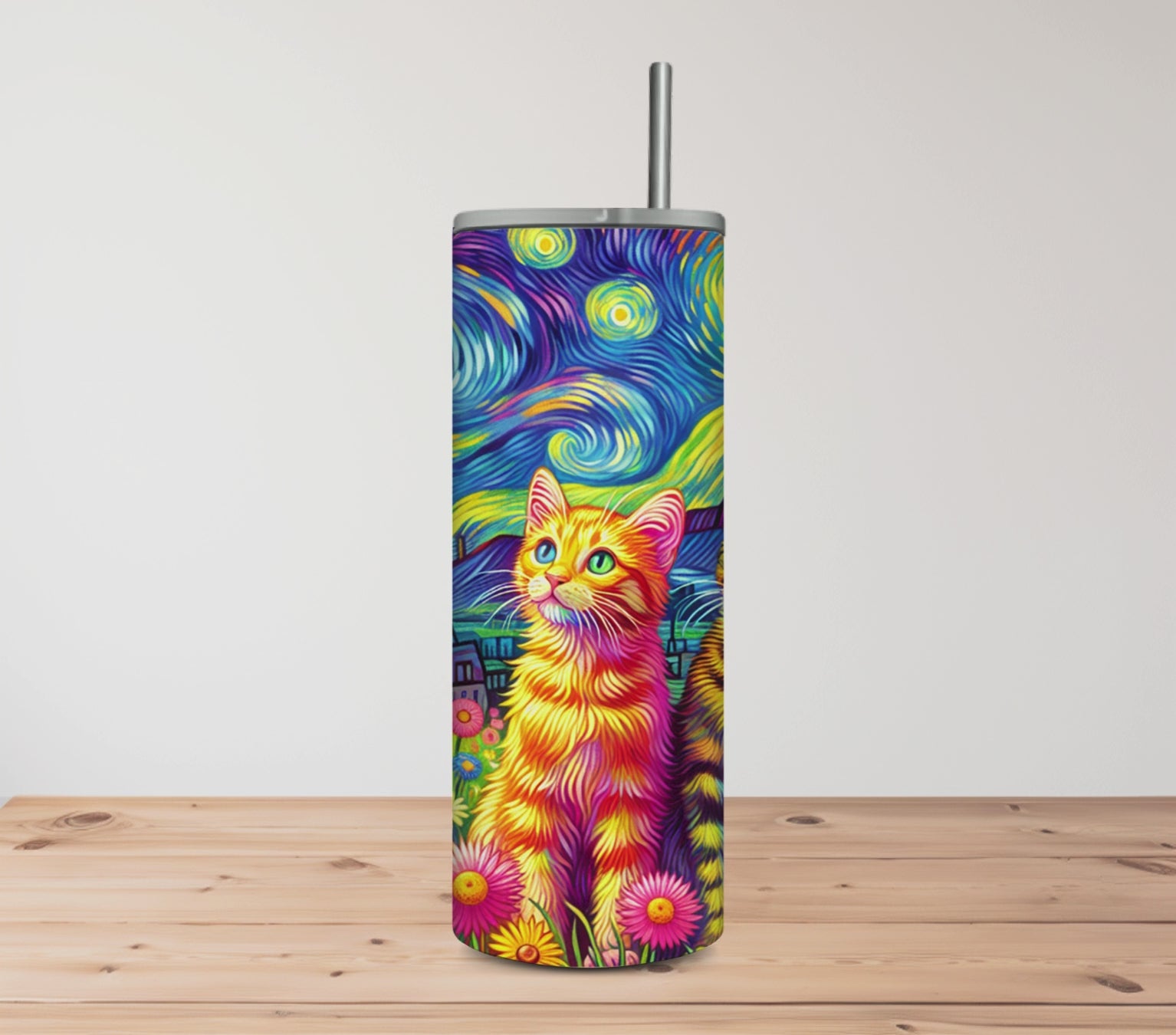 Colorful Cats Tumbler