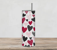 Hearts Tumbler