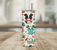 Cute Puppies Tumbler