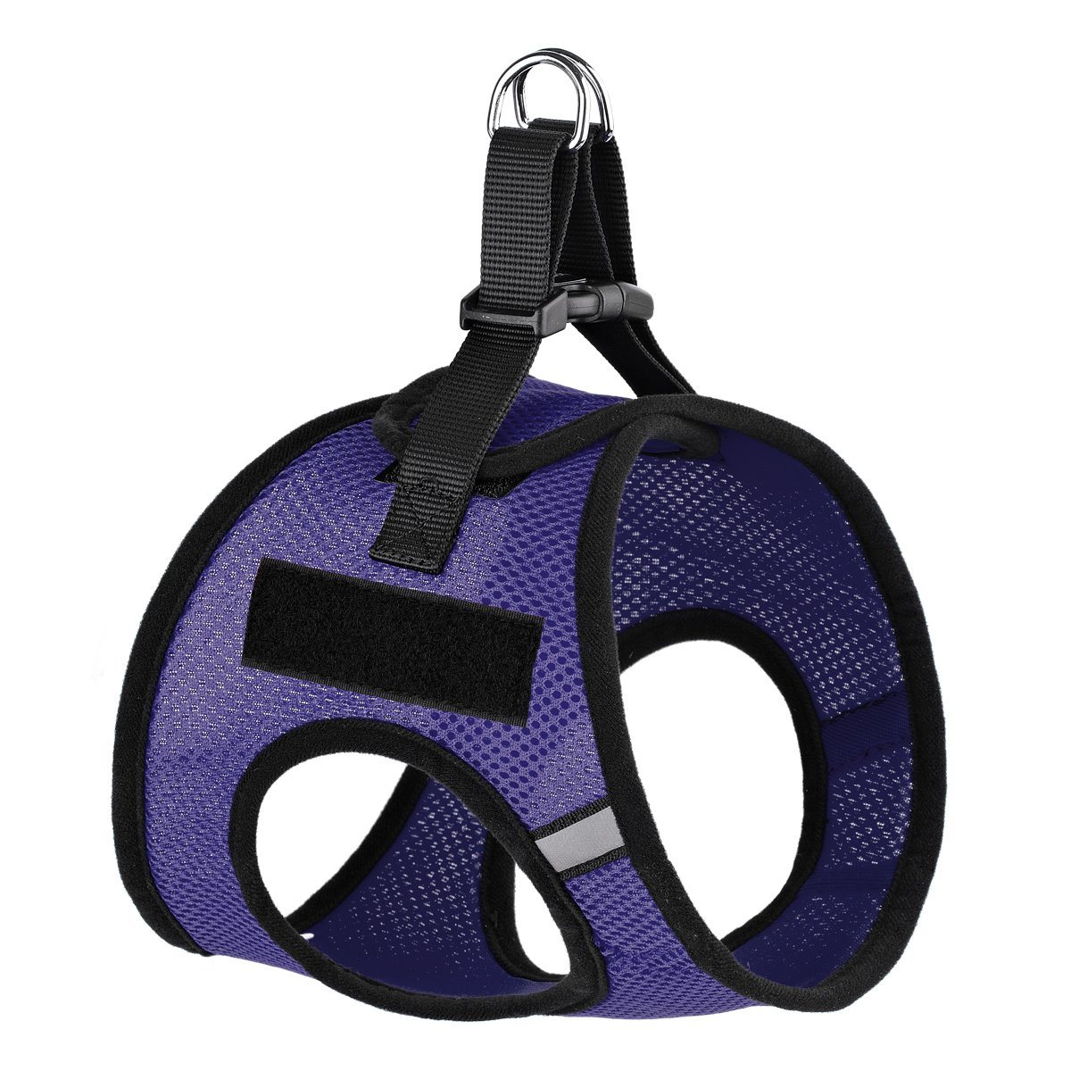 York Mesh Pet Harness  - 2 Hook & Loop Patch Fasteners