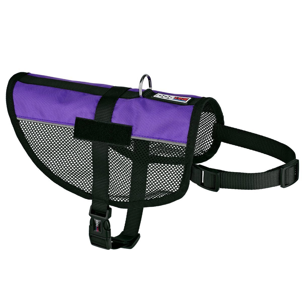 MaxAire Mesh Dog Vest Harness - 2 Hook & Loop Patch Fasteners
