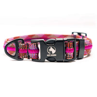 Adventure Dog Collar - Pinks/Purples