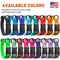 Biothane Waterproof Dog Collar - Plastic Quick Release Buckle