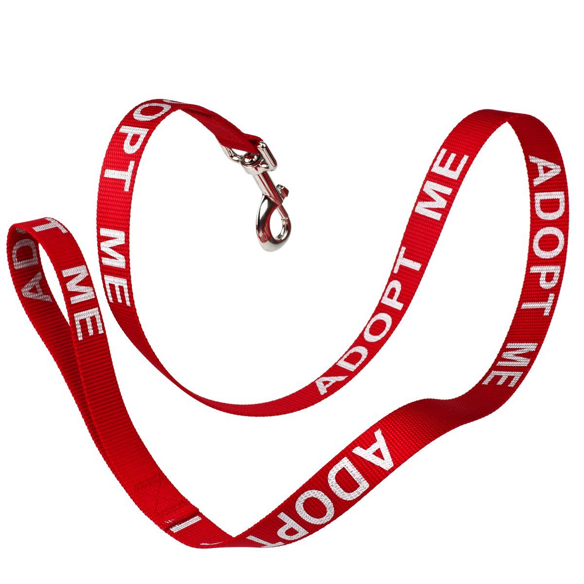 Reflective Nylon Dog Leash: ESA, Service Dog, Adopt Me, Do Not Pet, Therapy Dog