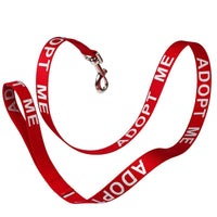 Reflective Nylon Dog Leash: ESA, Service Dog, Adopt Me, Do Not Pet, Therapy Dog