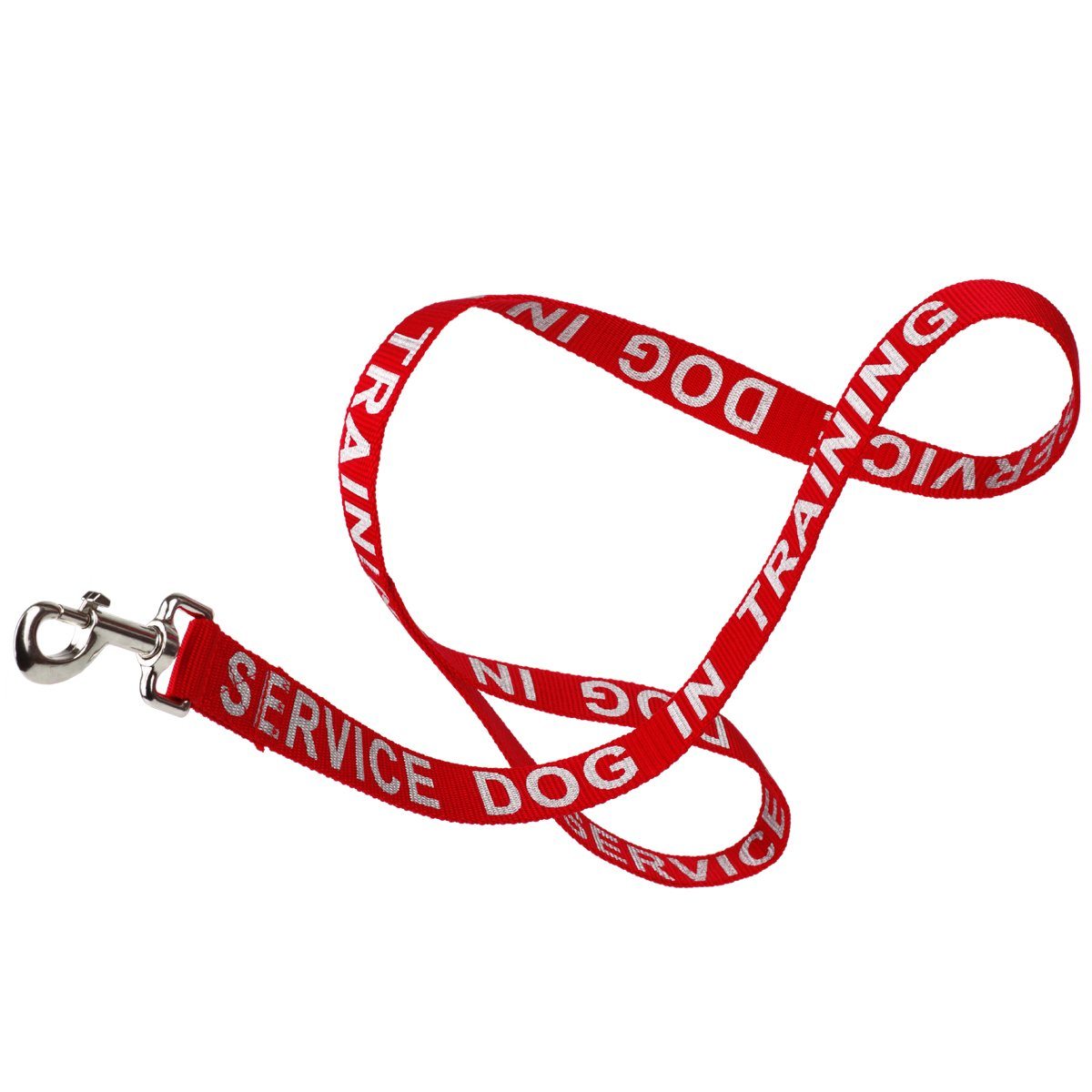 Reflective Nylon Dog Leash: ESA, Service Dog, Adopt Me, Do Not Pet, Therapy Dog