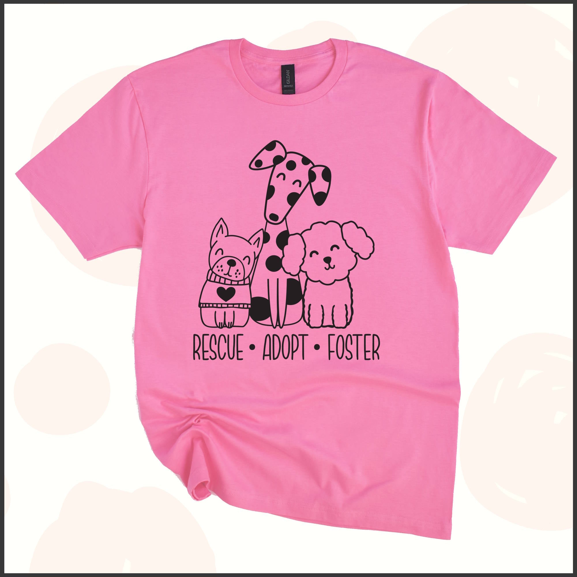 Rescue Adopt Foster Unisex Youth T-shirt