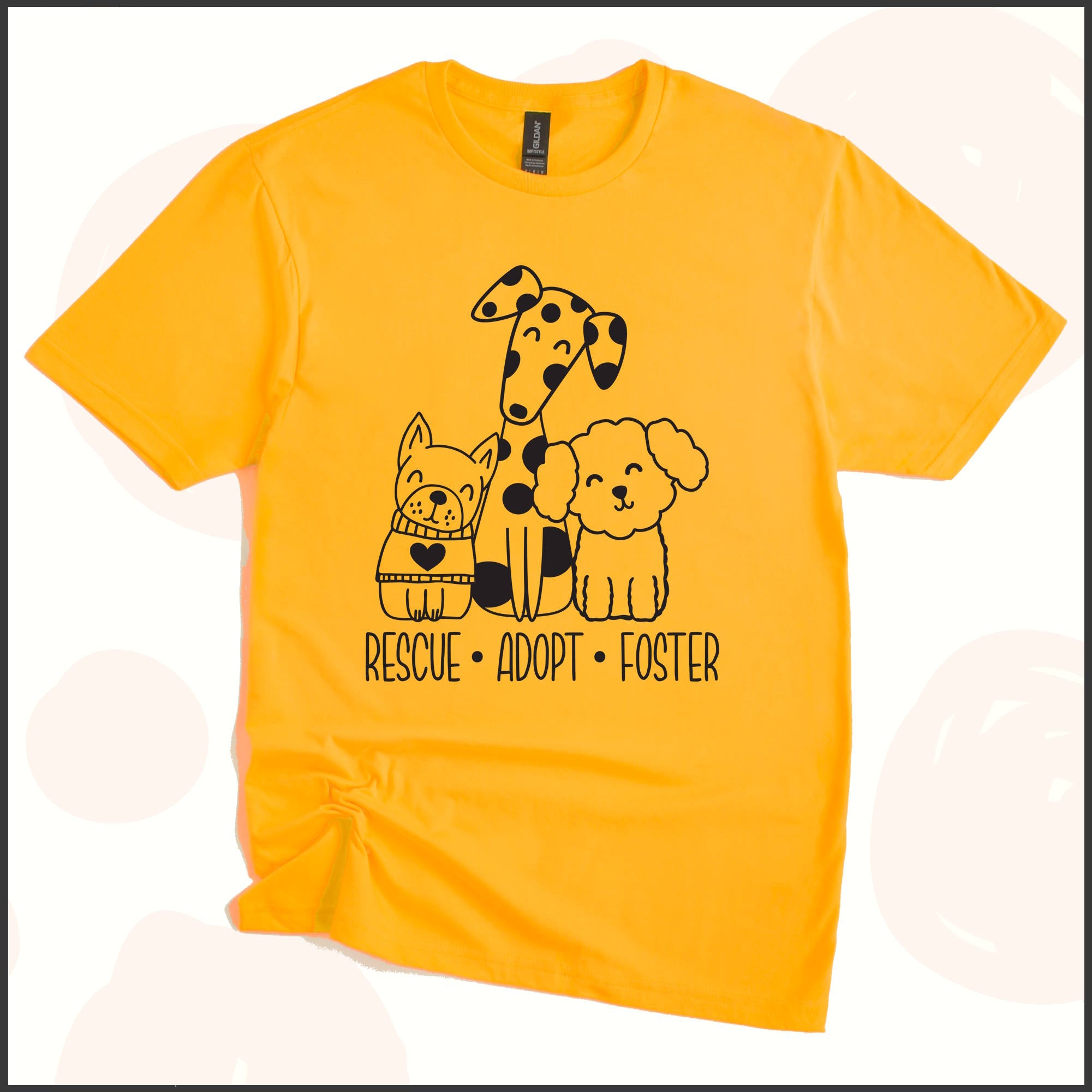 Rescue Adopt Foster Unisex Youth T-shirt