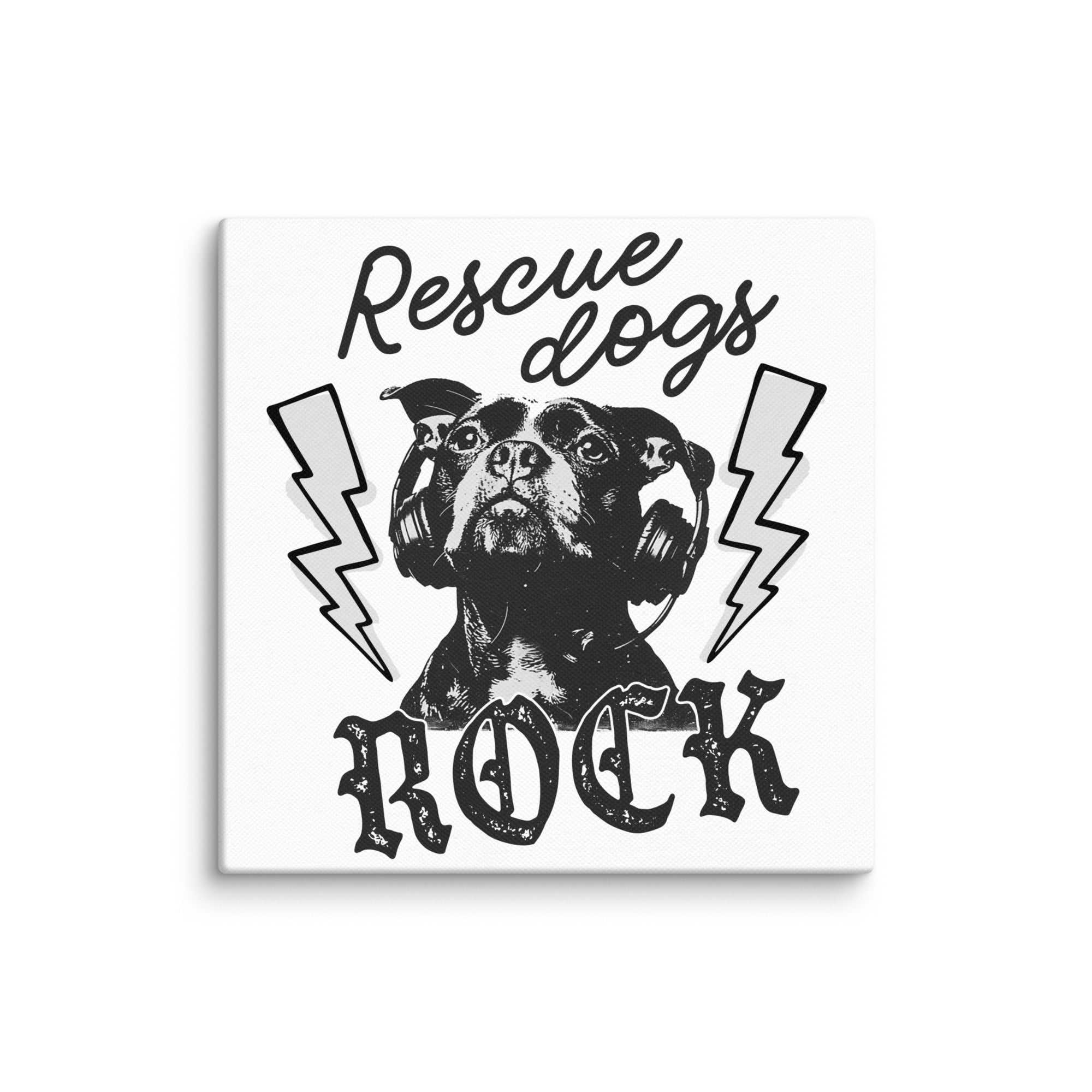Rescue Dogs Rock Wall Art