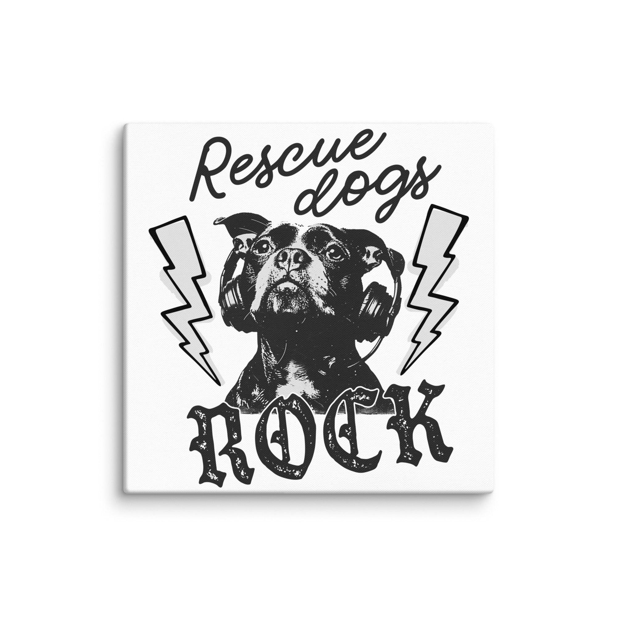 Rescue Dogs Rock Wall Art