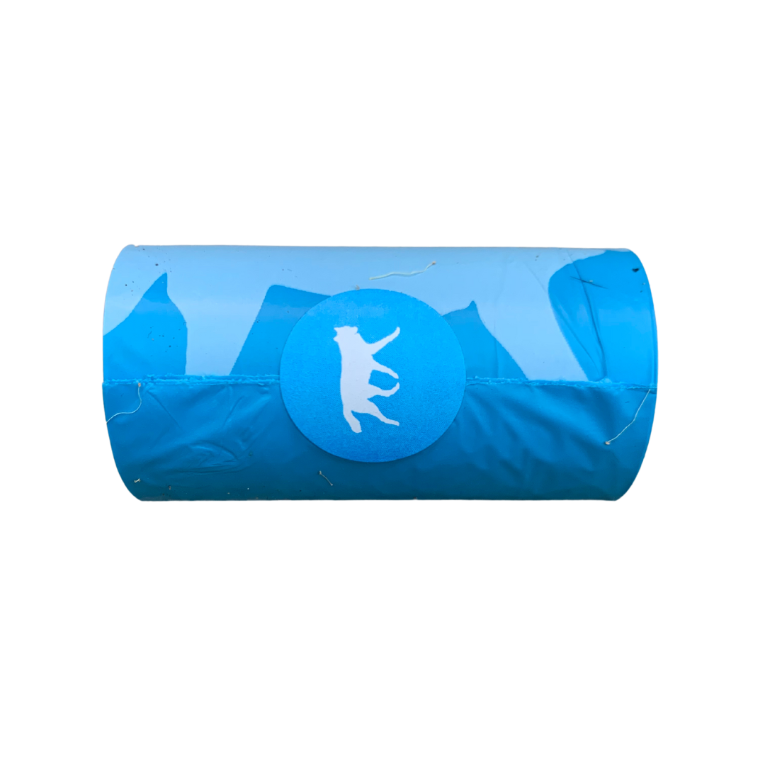 bio-based dog poop bags + bamboo dispenser by rōmng
