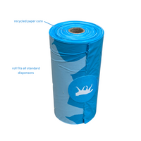 bio-based dog poop bags + bamboo dispenser by rōmng