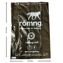 compostable plant-based dog poop bags by rōmng