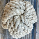 hemp rope dog tug toy by rōmng