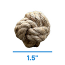hemp rope dog tug toy by rōmng