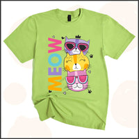 Meow Cool Cats Unisex Youth T-shirt