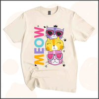 Meow Cool Cats Unisex Youth T-shirt