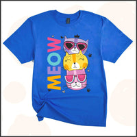 Meow Cool Cats Unisex Youth T-shirt