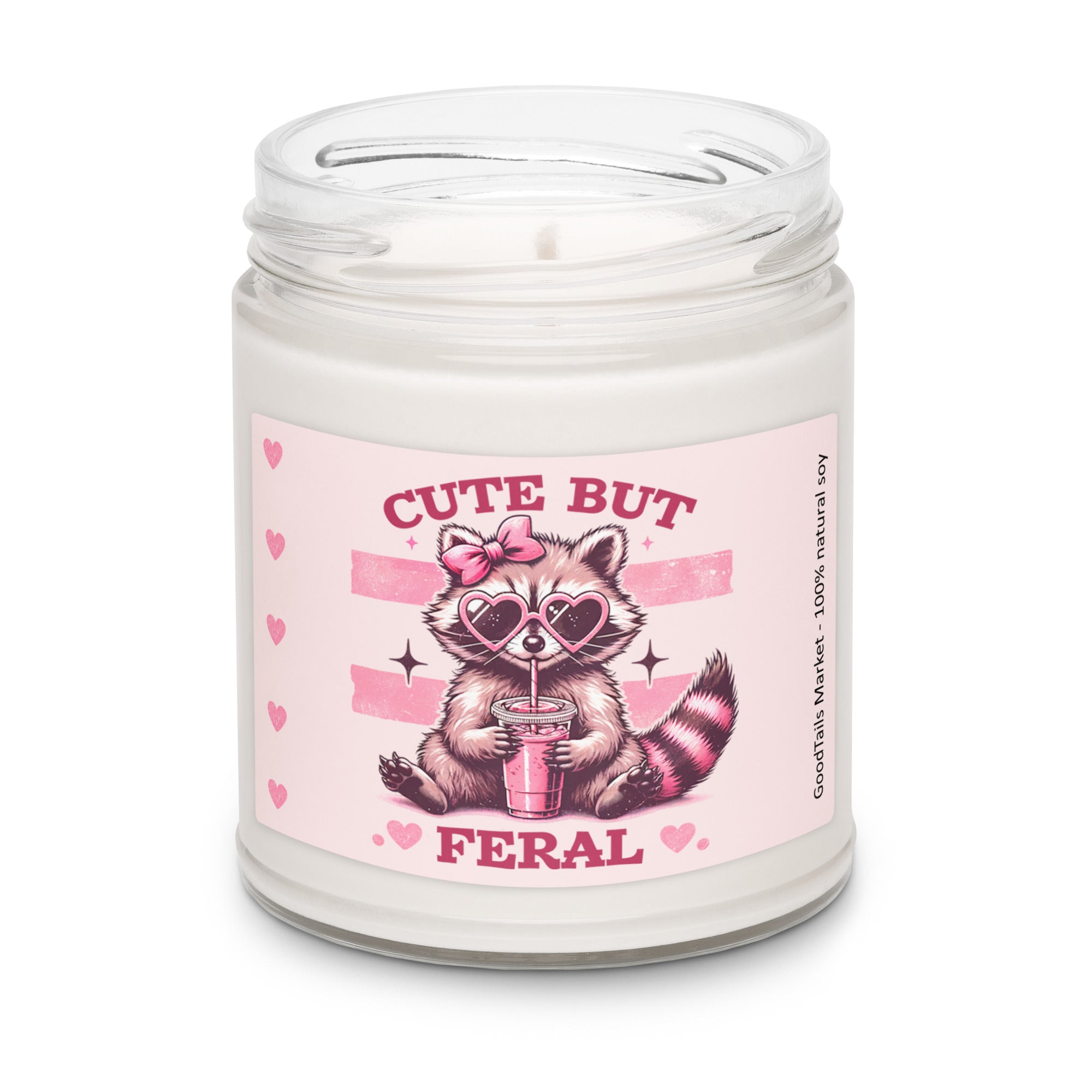 Cute But Feral Candle