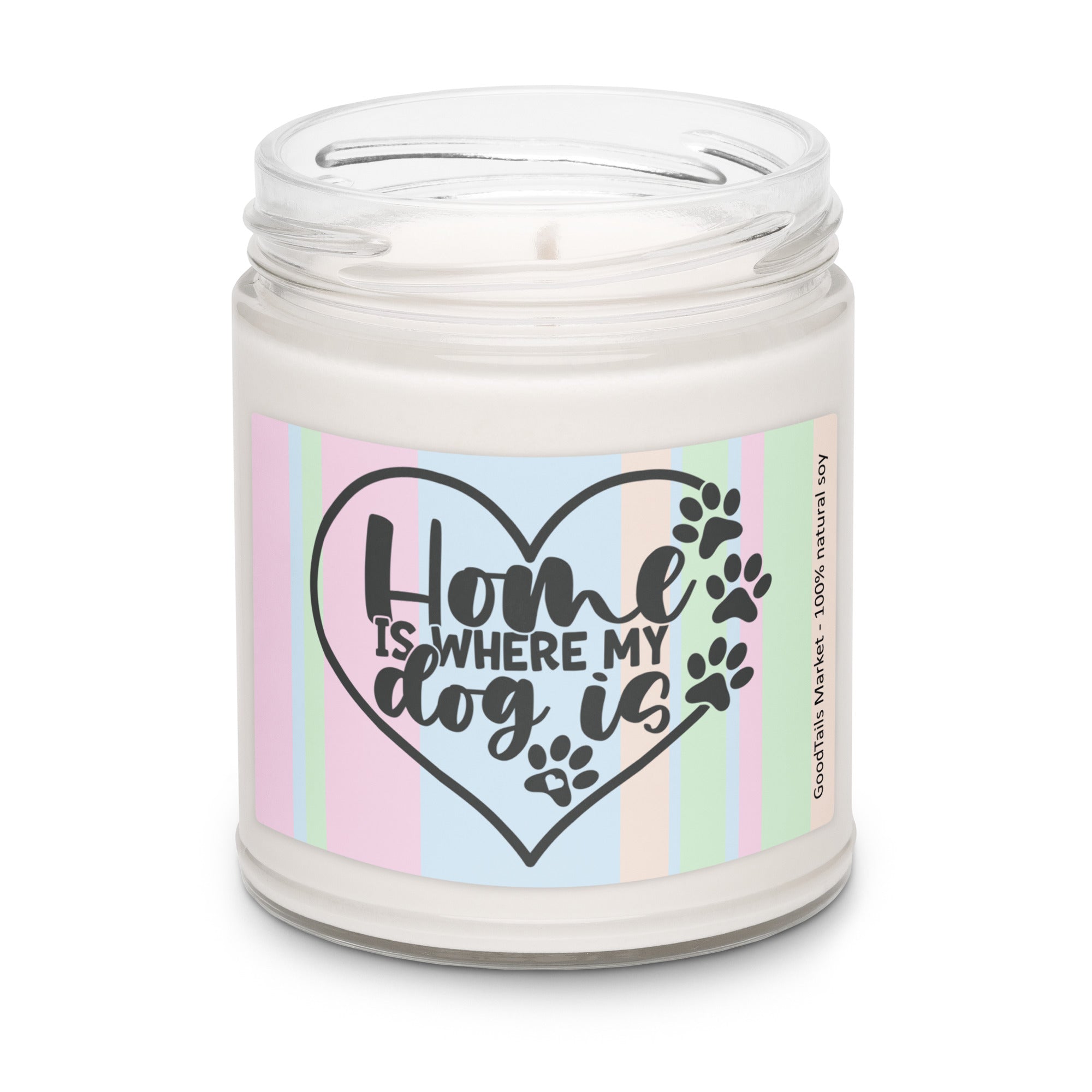 Home is Where My Dog is Candle