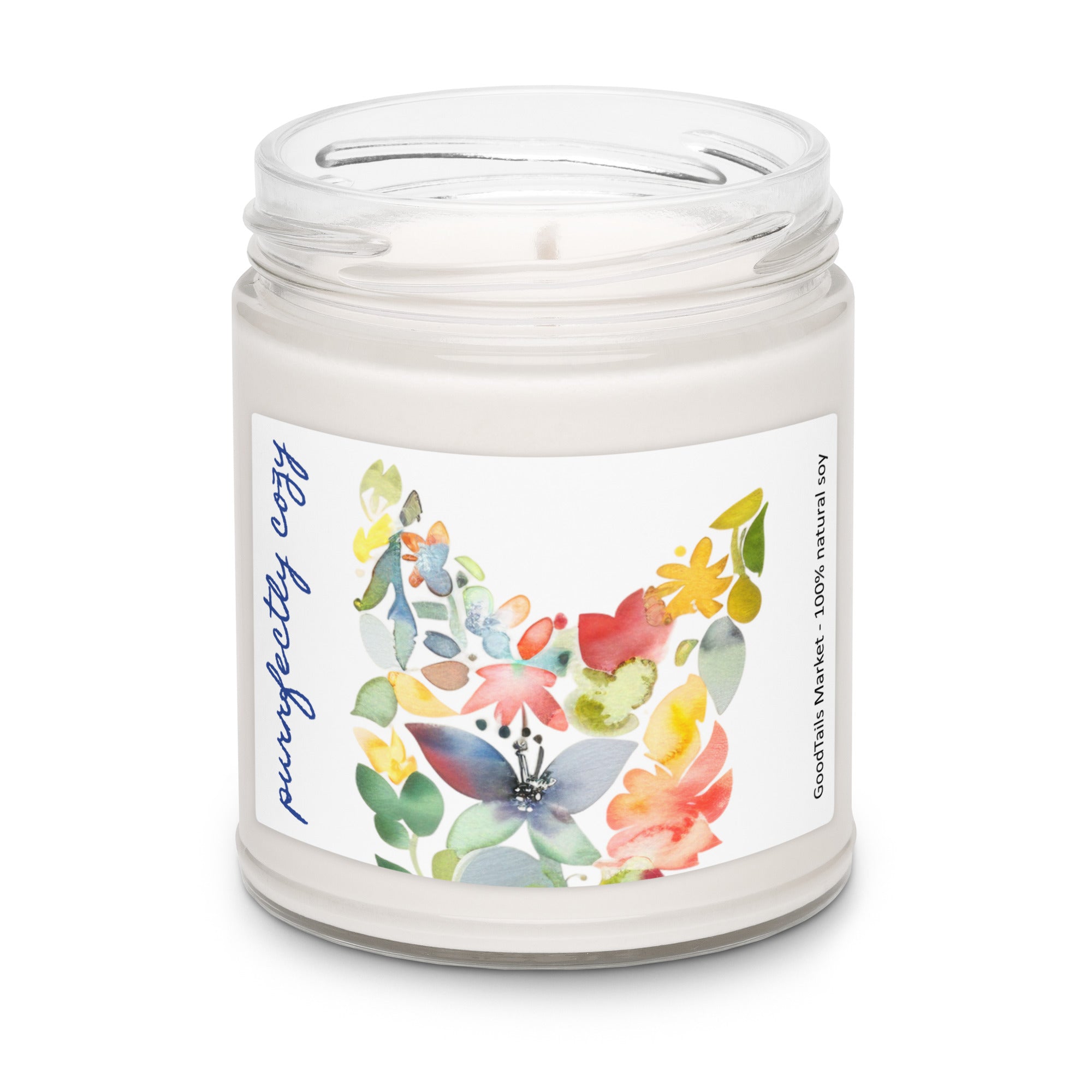 Purrfectly Cozy Cat Candle